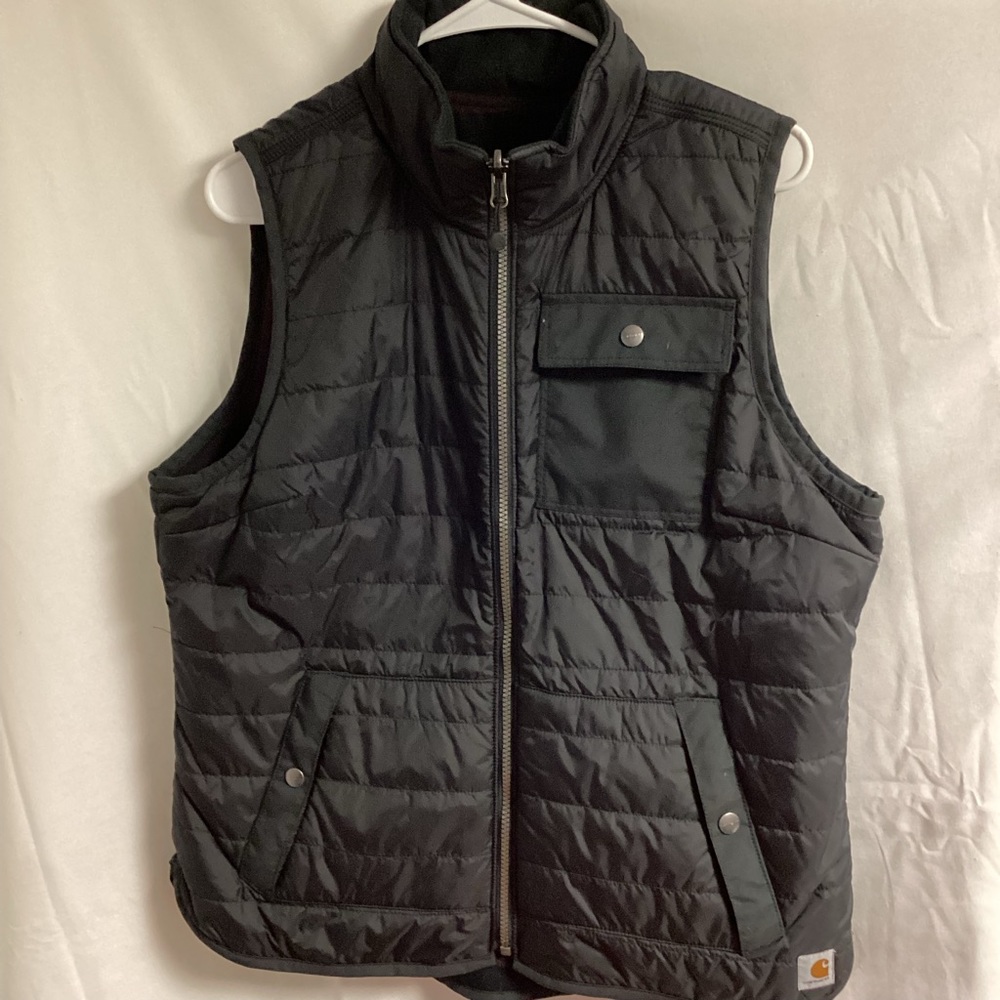 Carhartt black vest woman’s size M